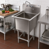 Thumbnail image #2 for John Boos Pro-Bowl 1-Compartment Stainless Steel Sink with Legs, 18
