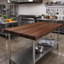 Thumbnail image #2 for John Boos Boos Block American Black Walnut Edge Grain Kitchen Countertop, 84 x 36 x 1-1/2 Inch