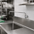 Thumbnail image #2 for T&S Brass B-0211 Single Pantry Wall-Mount Faucet with 12-Inch Swing Nozzle