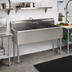 Thumbnail image #2 for Eagle Group Three-Compartment Utility Sink with Legs, 55-3/8