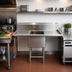 Thumbnail image #2 for John Boos Pro-Bowl 1-Compartment Stainless Steel Sink with 24 x 24 x 14 Bowl and 30-Inch Left and Right Drainboards