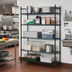 Thumbnail image #3 for Metro Super Erecta Metroseal 3 Epoxy-Coated Stationary Starter Wire Shelving Unit, 42W x 24D x 74H, 5 Shelves
