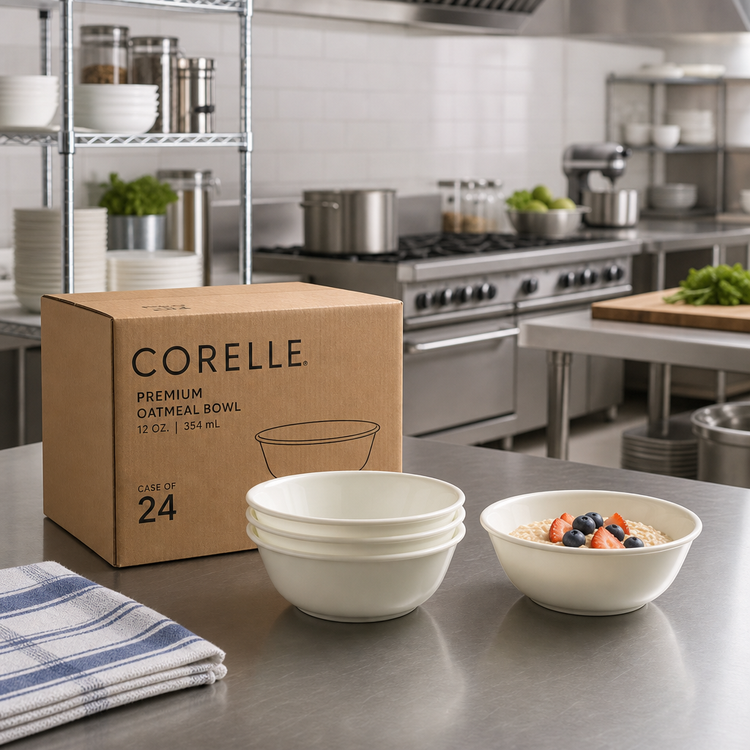 Product image #2 for Corelle Premium Oatmeal Bowl, 12 oz., Case of 24