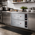 Thumbnail image #2 for Hatco HDW-2BN Built-In Narrow 2-Drawer Warming Drawer