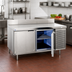 Thumbnail image #2 for La Rosa L-20162-32 Two-Section Worktop Freezer Base with 6