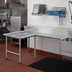 Thumbnail image #2 for John Boos Pro-Bowl L-Shaped Island Clean Dishtable, 60