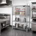 Thumbnail image #2 for Eagle Security Enclosure Kit with Single Flip-Up Door, Chrome Finish, 36 x 18 Inches