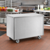 Thumbnail image #2 for Randell RAN ST-3 Mobile Modular Utility Station with Enclosed Base, Stainless Steel Top, 36 x 30 x 35-1/2 Inches