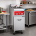 Thumbnail image #3 for Vulcan 1ER85D 21-Inch Heavy-Duty Free-Standing Electric Fryer, 85 lb. Capacity, Digital Controls