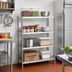 Thumbnail image #2 for John Boos Dry Storage Stainless Steel Shelving Unit with 2 Adjustable Shelves, 54 x 18 x 36 Inches