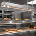 Thumbnail image #2 for Hatco Glo-Ray 60-Inch Single Lighted Infrared Strip Heater, Aluminum, 2 kW