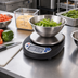 Thumbnail image #2 for Globe GPS5 Compact Digital Portion Control Scale with Ingredient Bowl, 5 lb Capacity