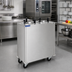 Thumbnail image #2 for Shelleymatic CAB2-1200 Mobile Enclosed Two-Stack Unheated Plate Dispenser for 10.12-12 Inch Round Plates