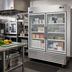 Thumbnail image #2 for Arctic Air Two-Section Glass Door Reach-In Freezer, 49 Cu. Ft., Bottom-Mounted Self-Contained