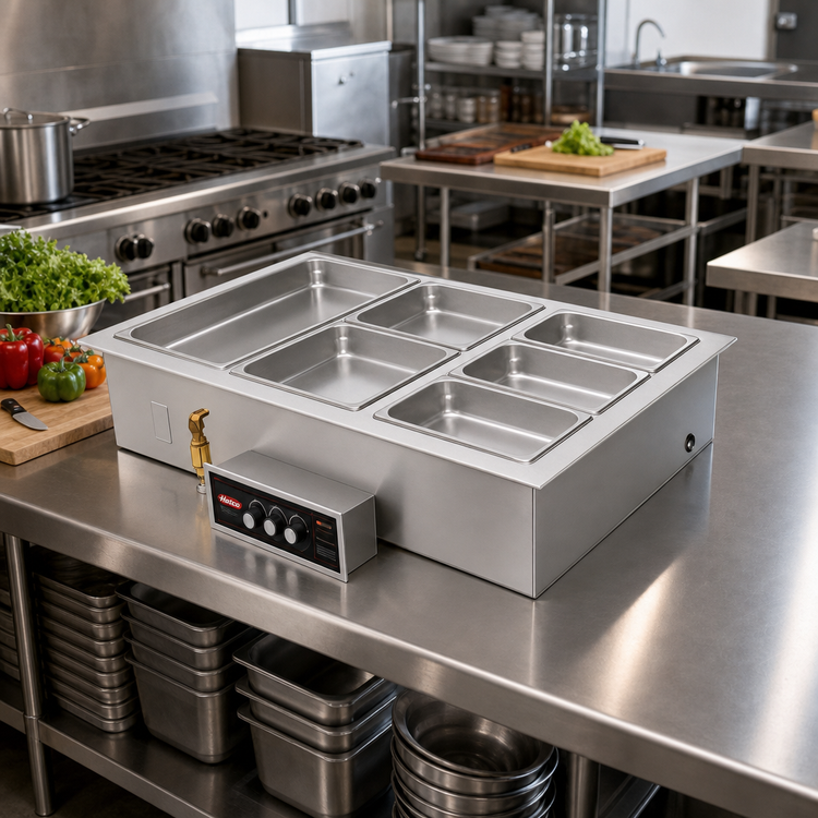 Product image #2 for Hatco HWBLI-1 Drop-In Modular/Ganged Heated Well for 1 Full-Size Pan