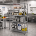 Thumbnail image #2 for Add-A-Shelf 4-Tier Chrome Wire Shelving Starter Unit, 36 x 21 x 63 Inches