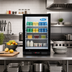 Thumbnail image #2 for Atosa Countertop Refrigerator Merchandiser with Hinged Glass Door, 4.6 Cu. Ft.