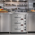 Thumbnail image #2 for RedHots DWN-3BI-120 Built-In 3-Drawer Warming Drawer