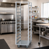 Thumbnail image #2 for Dinex Aluminum Sheet Pan Angle Rack, 12-Pan Capacity, 5-Inch Centers