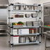 Thumbnail image #2 for Quantum Solid Shelving Starter Kit, 72W x 24D x 86H, 5 Shelves