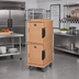 Thumbnail image #3 for Cambro Ultra Camcart® Non-Electric Front-Loading Insulated Food Pan Carrier, 2-Compartment, 60 Qt Per Cavity, Coffee Beige