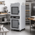 Thumbnail image #3 for NU-VU QB-4/8 Electric Floor Model Oven/Proofer Combo with Dual-Pane Glass Door