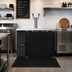 Thumbnail image #2 for Continental Refrigerator KC50N 50-Inch 2-Keg Capacity Black Front Breathing Keg Cooler