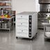 Thumbnail image #3 for Omcan USA 3-Drawer Narrow Freestanding Warming Drawer for Full-Size Food Pans