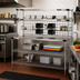 Thumbnail image #3 for Metro2Go 60-Inch Stainless Steel Prep Workstation with Overhead Heated Shelves