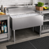 Thumbnail image #2 for Krowne Royal Series 42-Inch Stainless Steel Underbar Ice Bin/Cocktail Unit, 129 lb Ice Capacity, 12-Inch Deep Liner