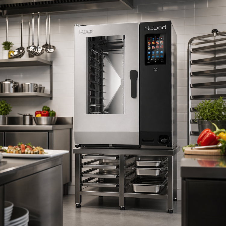 Product image #2 for Lainox Naboo 5.0 Gas Combi Oven, 10 x 1/1 GN, Direct Steam, Touch Screen