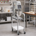 Thumbnail image #2 for BakeryXpress Portable Equipment Stand with Shelf and Casters for BM-36, LD-626, or BMIH Models