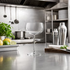 Thumbnail image #2 for Lucaris Rims 12 oz Clear Stemmed Coupe Champagne Glass