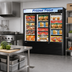 Thumbnail image #3 for Turbo Air Three-Section Glass Door Freezer Merchandiser, 58.45 Cu. Ft., Bottom Mount Self-Contained, 115V