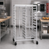 Thumbnail image #2 for Panco Four-Compartment Mobile Tray Rack for 10
