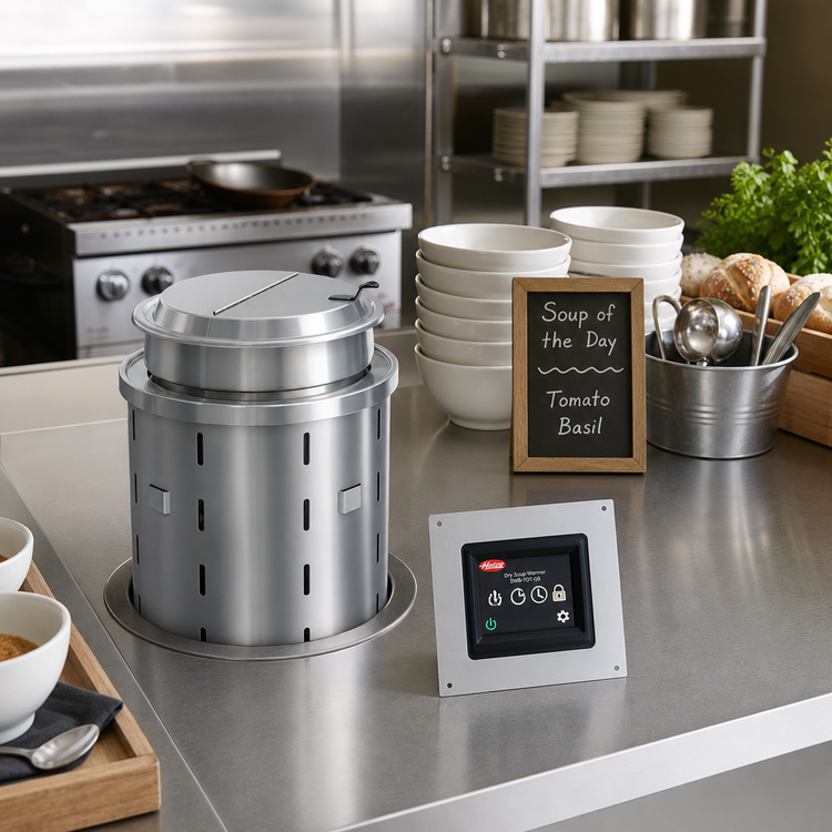 Product image #2 for Hatco SWB-7QT-QS Built-In Dry Soup Warmer, 7 Quart, 120V