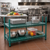 Thumbnail image #2 for Eagle QuadPlus Louvered Polymer Shelf Mat with MICROGARD, 54 x 24 Inches, Green