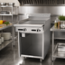 Thumbnail image #2 for Garland Cuisine Series 24-Inch Heavy-Duty Gas Add-A-Unit Thermostatic Griddle Range with Open Cabinet Base