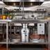 Thumbnail image #2 for InSinkErator SS-100 Complete Stainless Steel Food Waste Disposer Package with 15-Inch Bowl and CC-101 Control Center