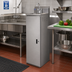 Thumbnail image #3 for Advance Tabco 300 Series Stainless Steel Single-Door Floor Mop Sink Cabinet with 16