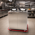 Thumbnail image #2 for Carter-Hoffmann Enclosed Heated Plate Dispenser Cart for 12-Inch Plates, 4-Silo