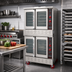 Thumbnail image #3 for American Range Majestic HE Double-Deck Standard Depth Full-Size Gas Convection Oven
