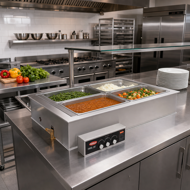 Product image #2 for Hatco HWBLI-5M Drop-In Modular/Ganged Heated Well with 5 Full-Size Pan Capacity