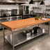 Thumbnail image #2 for Boos Block American Cherry Edge Grain Kitchen Countertop, 96 x 30 x 3 Inches, Varnique Finish