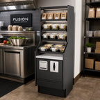 Thumbnail image #2 for Structural Concepts Fusion® MD1872SO Ambient Self-Service Packaging Counter with LED Top and Shelf Lights, Adjustable Shelving