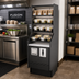 Thumbnail image #2 for Structural Concepts Fusion Ambient Self-Service Packaging Counter with LED Top and Shelf Lights