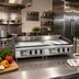Thumbnail image #2 for Lang LG Series 36-Inch Electric Countertop Griddle with Solid State Controls and Polished Steel Plate