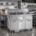 Thumbnail image #2 for Imperial Electric Floor Model 6-Tank Fryer with Built-In Filter System and Dump Station, 75 lb. Capacity Each