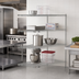 Thumbnail image #2 for Metro Super Erecta Brite Add-On Wire Shelving Unit, 48
