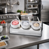 Thumbnail image #3 for Nemox Fantasia Countertop Cold Buffet Station with 3 Double-Lined Bowls